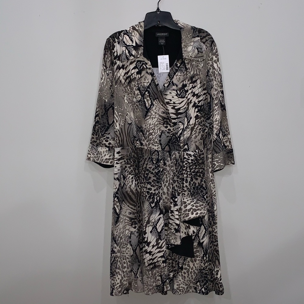 Animal print dress